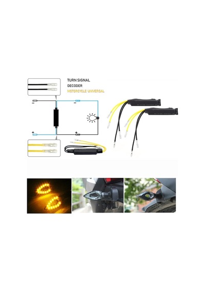 Dc12v 21 W Led Direnç Dekoder Motosiklet Dönüş Sinyal Işığı