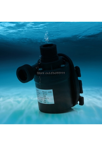 12 Volt Mini Yağ & Su Pompası 800 L / Saat 8 x 5 x 6.5 Cm
