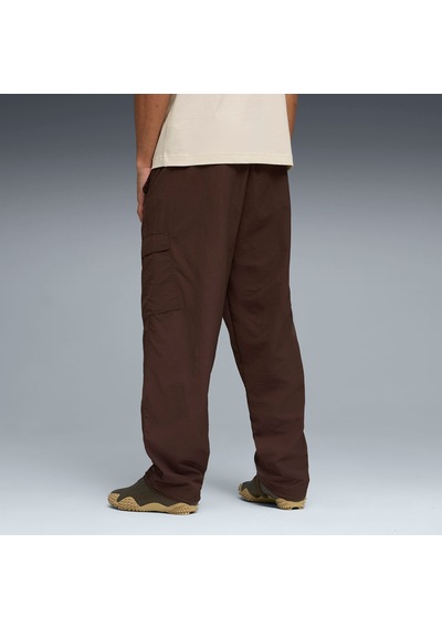 Puma Wardrobe Essentıals Erkek Geniş Kesim Kargo Pantolon 629653 31 Kahverengi
