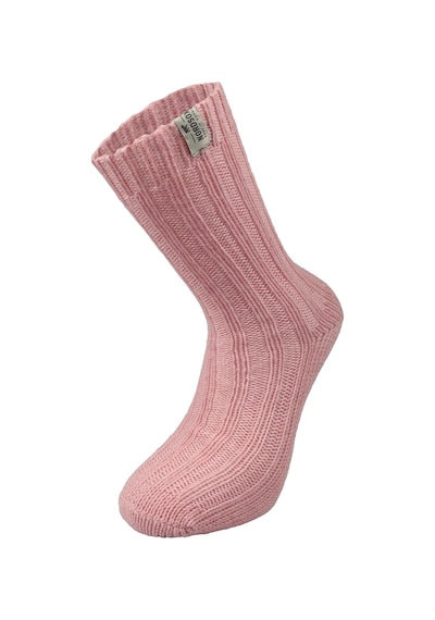 Kadın Alpaka Yün Çorap 3 Lü Paket Pembe