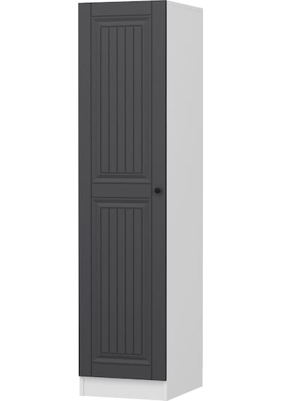Minar Kale 1 Kapaklı Dolap İlkbahar Mebran 210cm - Beyaz/antrasit - Askılıklı Çok Renkli Minar Kale 1 Kapaklı Dolap İlkbahar Mebran 210cm - Beyaz/antrasit - Askılıklı Çok Renkli