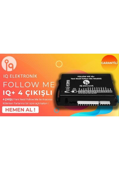 Followme Home 4 Çıkış Far Ve Sis Karsilama Ugurlama Modülü Iq