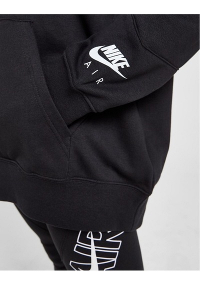W Nsw Air Flc Hoodie siyah