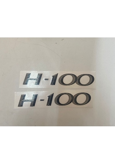 Hyundai H100 Yan Kapı Yazısı Kamyonet 2004 Iki Adet