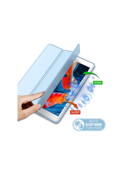 Apple Uyumlu iPad 9. Nesil 10.2" 2021 Kılıf Kalem Bölmeli Smart Case A26