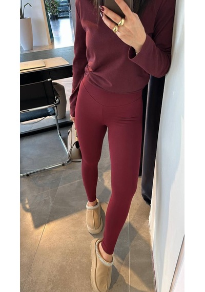 Trendall Oysho Belize Kumaş Bordo Tayt
