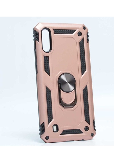 Galaxy M10 Kılıf Zore Vega Kapak Rose Gold