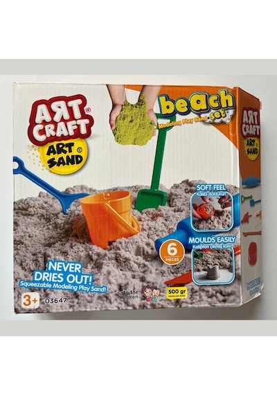 Artsand Plaj Kum Hamur Seti 500 Gr renkli