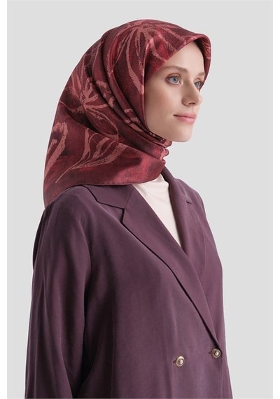 Armine Saf İpek Sura Eşarp 9600d 11 Bambu