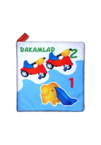 Tox Rakamlar Kumaş Sessiz Kitap T051 - Bez Kitap , Eğitici Oyuncak , Yumuşak Ve Hışırtılı