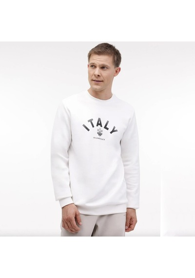 Lumberjack 4W ML ROBERT 16ITLY72 4PR Erkek  Kırık Beyaz Sweatshirt