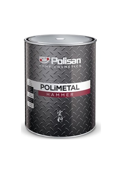 Polisan Polimetal Hammer Siyah 0,750 Lt