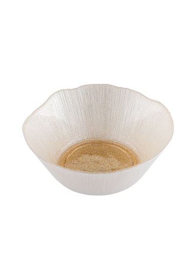 Emsan Golden 4 Parça Cam Konik Kase 13 Cm Gold