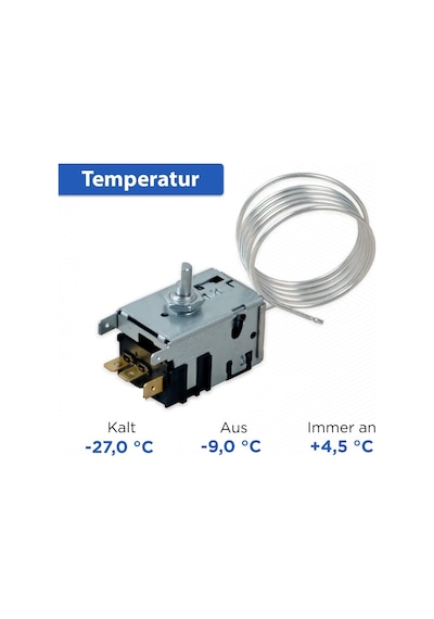 Danfoss A6004332 Ebd 077b3275l 6.5 Mm Termostat Amp Buzdolabı Ve Derin Dondurucu İçin