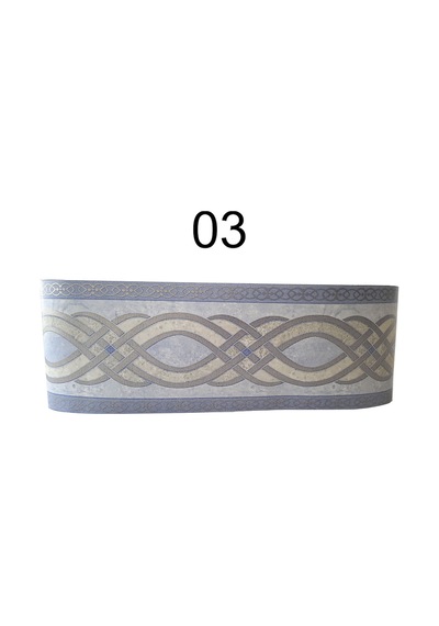 Masüz Duvar Bordürü 13Cm - 10M