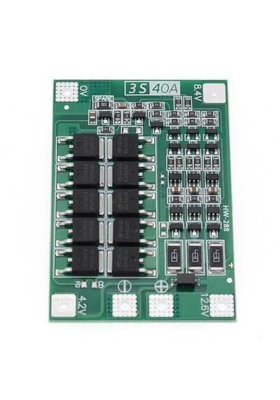 Ventatek 3s 40a Lityum Batarya Bms Balans Kartı