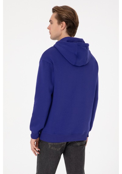 U.s. Polo Assn. Erkek Mor Sweatshirt 50313782-vr038 Mor