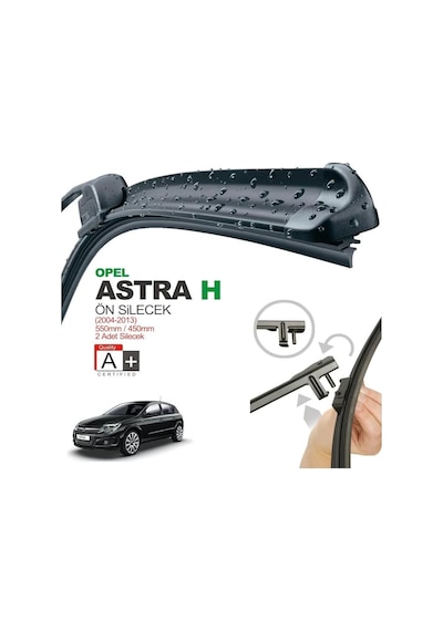 Opel Astra H Kasa Ön Cam Silecek Süpürgesi Takimi Seti 2004-2013 411468321