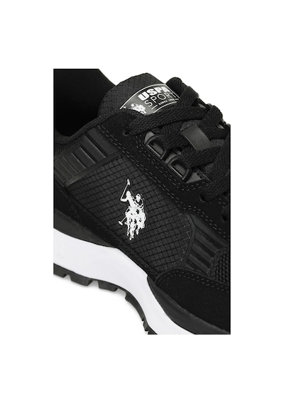 U.s. Polo Assn. Marcus 4pr Siyah Erkek Sneaker 000000000101812368 Siyah-beyaz Beyaz - Siyah