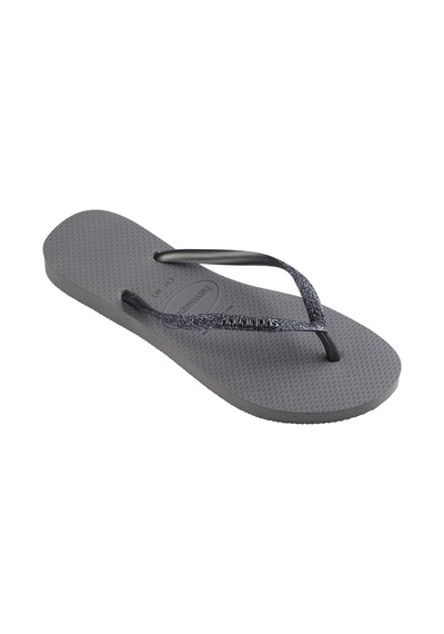 Havaianas Kids Slim Glitter Kadın Plaj Terliği 4146975 Gümüş