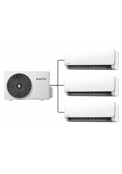 Airfel Vista Serisi 3LMX80 28000 Btu Dış 9 + 9 + 9 İç Multi Split Klima