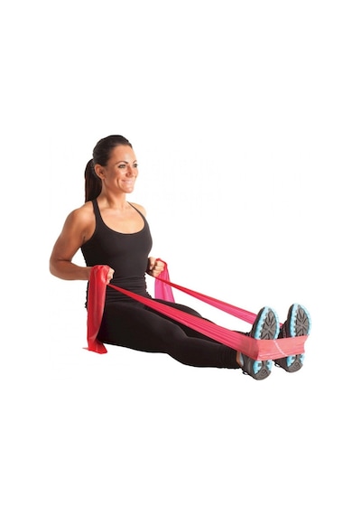 Yoga & Pilates Egzersiz Bandı Kırmızı Renk 1.5 Metre