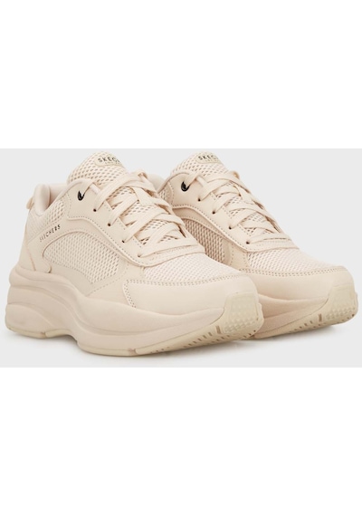 Skechers Street Twisterz  -  Lighten Up Kadın Bej Günlük Ayakkabı 177402 Sand Kum Rengi