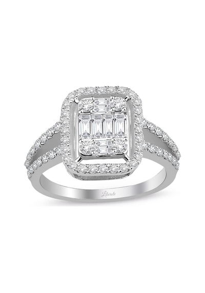 0.85 Ct Baget Pırlanta Modern Tasarım Yüzük