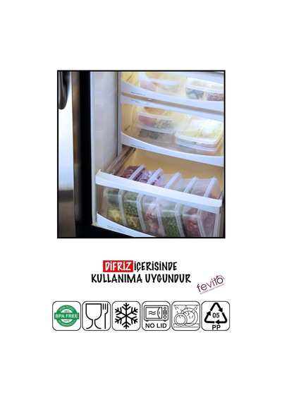 Mikrodalga Ve Difrizde Kullanılabilen Saklama Kabı Seti 4'lü Antrasit S-403 Diğer 19108604