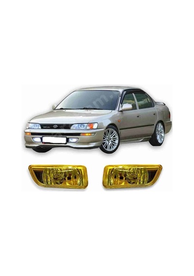 Dkelektronik Toyota Uyumlu Corolla Efsane Kasa Sis Farı -sarı