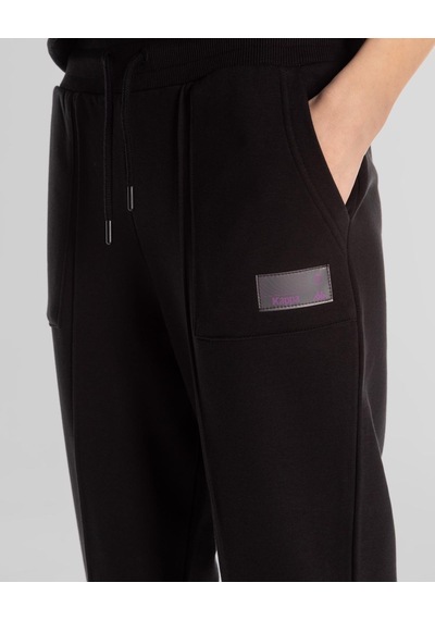 Kappa Authentic Jemima Pants Kadın Siyah Regular Eşofman Altı