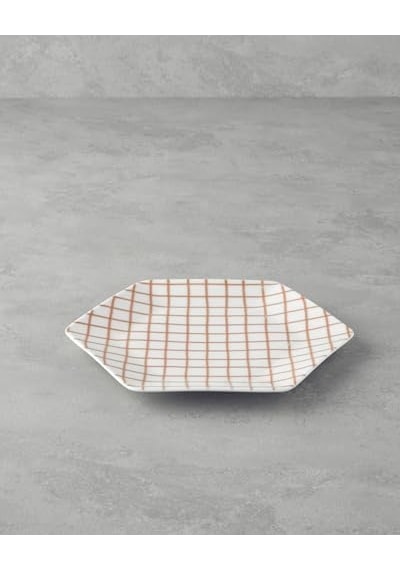 Cella Porselen Servis Tabağı 23 Cm Turuncu Açık