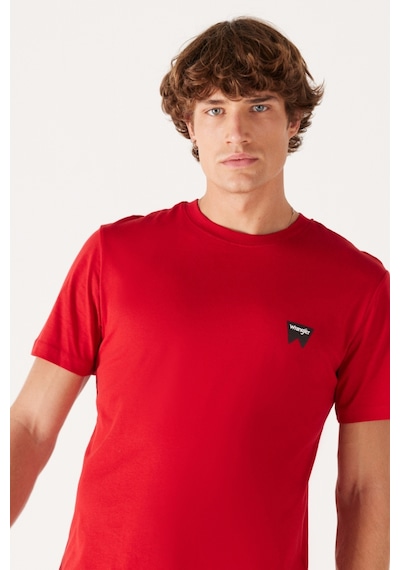 Regular Fit Normal Kesim Bisiklet Yaka Kırmızı Tişört W70Md33Uu Kırmızı Regular Fit Normal Kesim Bisiklet Yaka Kırmızı Tişört W70Md33Uu Kırmızı