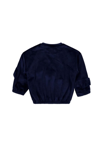 Civil Baby Fırfırlı 6-18 Ay Sweatshirt Lacivert