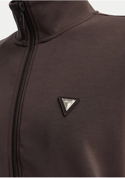 Guess Olympe Scuba Kadın Sweatshirt V6yq17k4313 Kahverengi