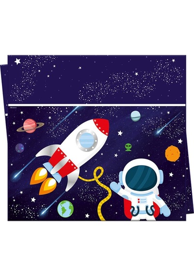 Kozmik Galaksi Uzay Temalı Masa Örtüsü - 120Cm X 180Cm