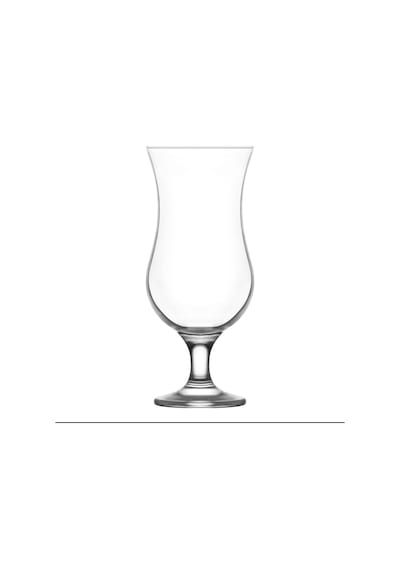 LAV Fiesta Cam Kokteyl Bardağı 6'lı 460 ml (Meşrubat/Smoothie /Milkshake/Soğuk Kahve Bardağı )