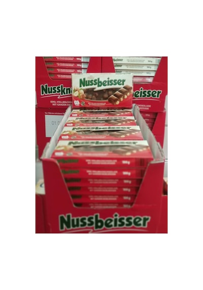 Nussbeisser 20 Paket Bol Fındıklı Alman Çikolatasu 100 Gr