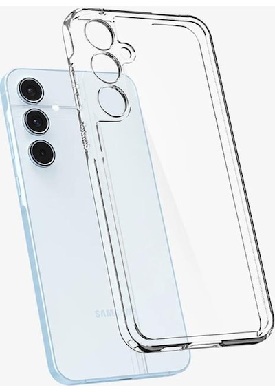 Spigen Galaxy Uyumlu A55 İle Uyumlu Kılıf Ultra Hybrid Crystal Clear Şeffaf