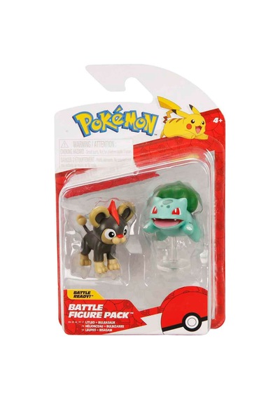 Pokemon Battle Figürler Lıtleo + Bulbasaur