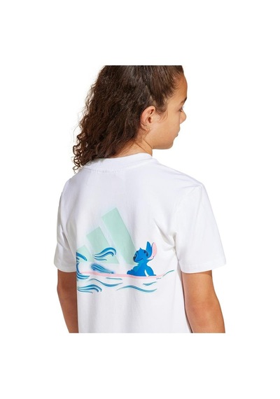 Adidas Çocuk Beyaz T-shirt J Dy Ls Gfx T Jd4557 Beyaz