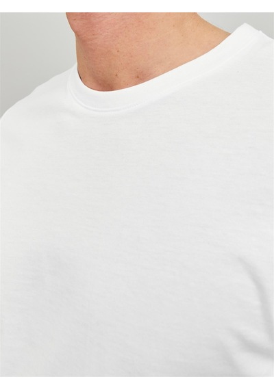 Jack & Jones Jjeorganıc Basıc Tee Ss O-neck Noos White-white Beyaz