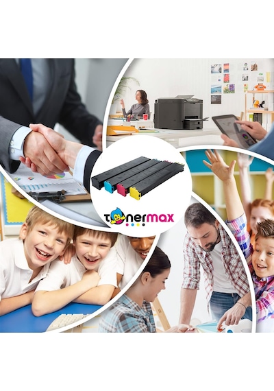 SHARP MX-3061 Uyumlu Toner Takım / Sharp MX-61GT CMYK Set