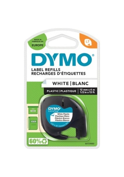 Letratag Plastik Etiket 12 Mm X 4 Metre, Kullanışlı Ve Pratik