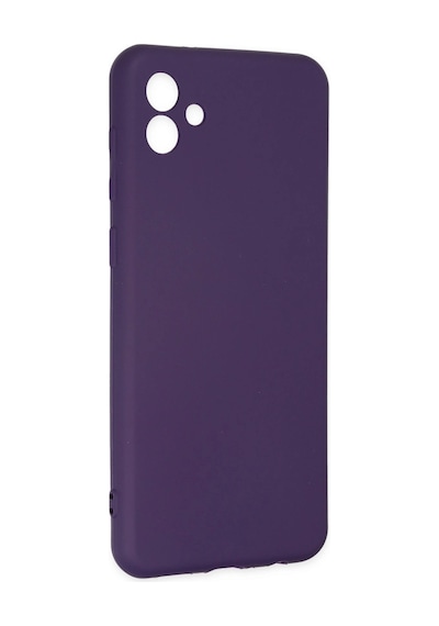 Samsung Galaxy Uyumlu , A04 Kılıf First Silikon - Mor