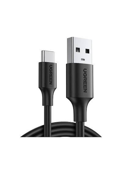 Usb-a & Usb-c Şarj Ve Data Kablosu, 2 Metre, Siyah
