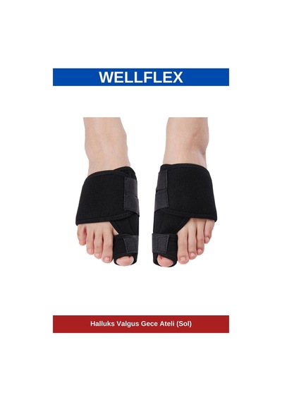 Halluks Valgus Gece Ateli Sol