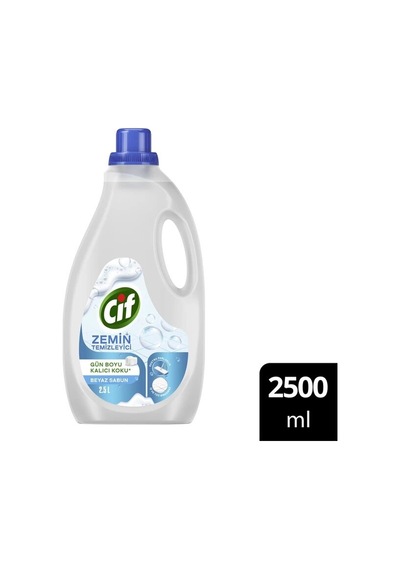 Cif Zemin Temizleyici Beyaz Sabun 2500 Ml Diğer