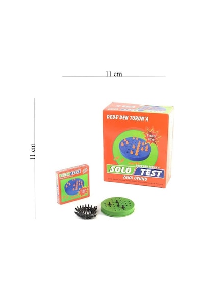 Oyuncak Solo Test Oyunu Solo Test Akıl Zeka Oyunu