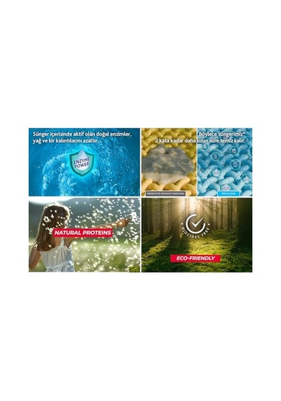 Vileda Pro Clean Aktif Enzimli Mikrofiber Temizlik Bezi, 3 Lü Paket Açık Bej